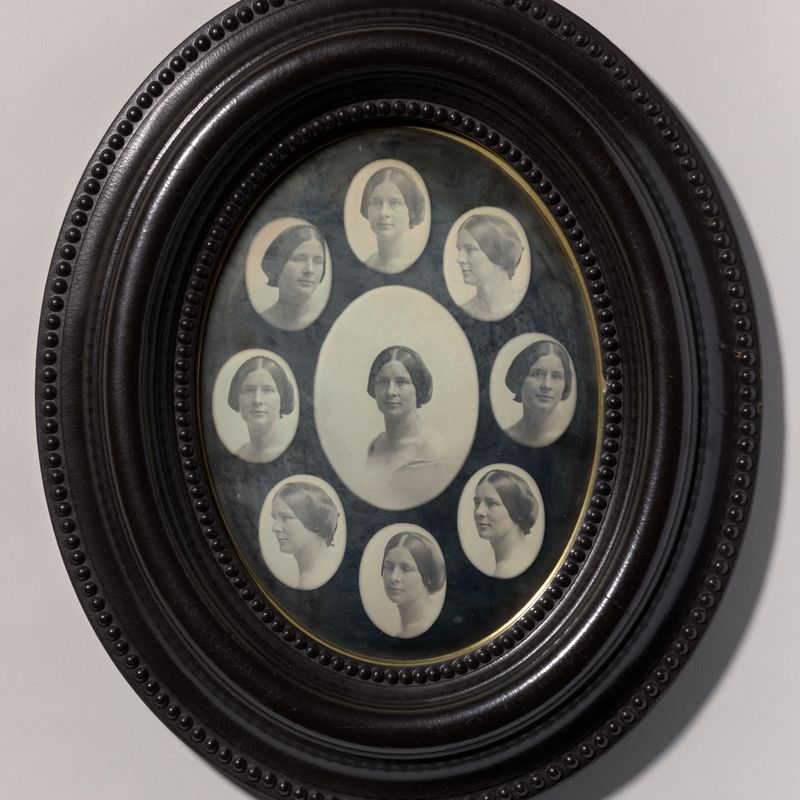 Medallion Portrait of a Woman