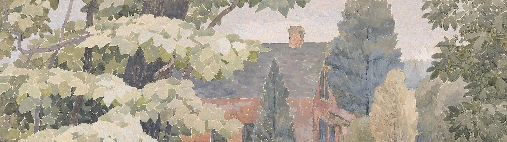 Study for mural of The Letter