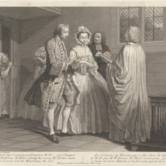 Illustrations to Samuel Richardson's 'The Life of Pamela', illustrated by Joseph Highmore