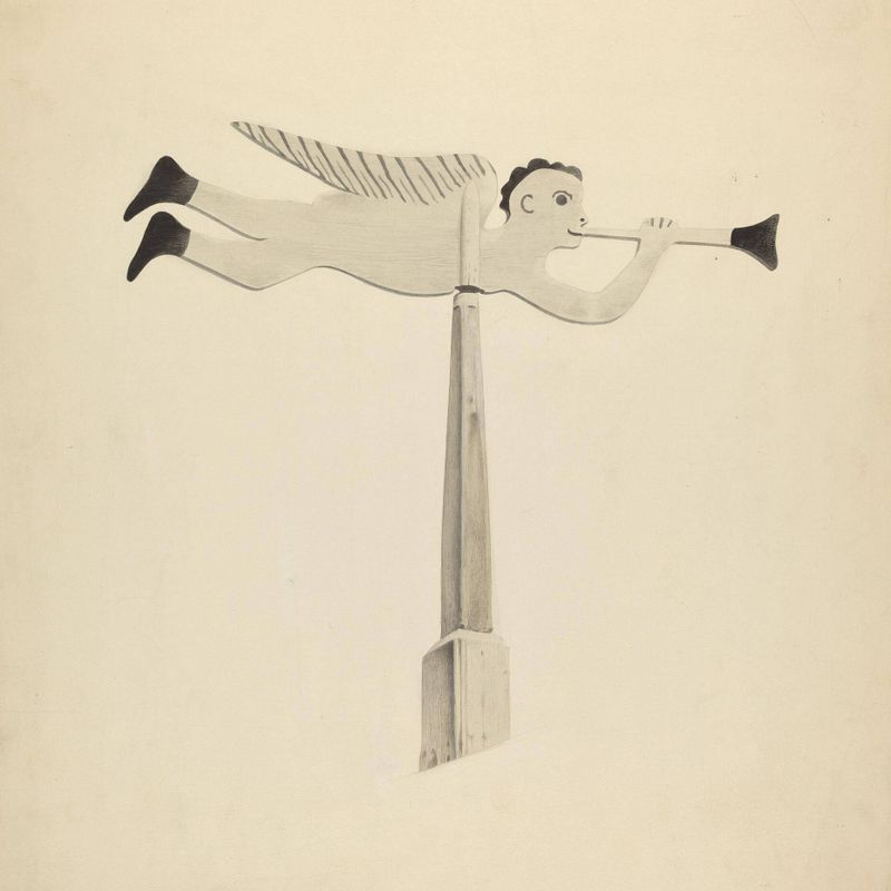 Weather Vane - Angel Gabriel