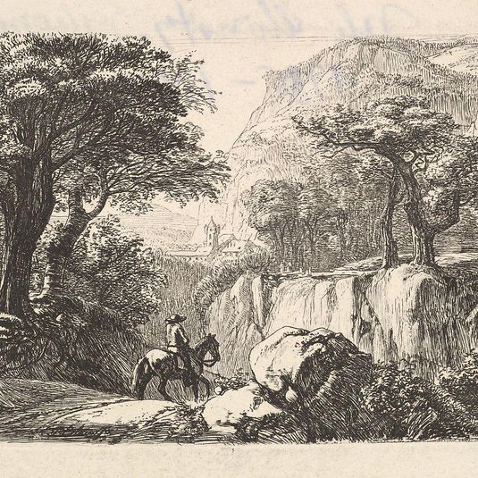 The Horseback Rider in the Gorge