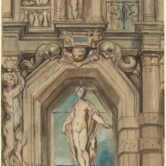 Design for a Wall Decoration [recto]