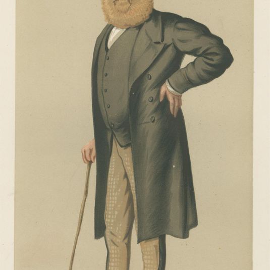 Politicians - Vanity Fair. 'lately whipped'. Col. the Rt. Hon. Thomas Edward Taylor. 4 July 1874