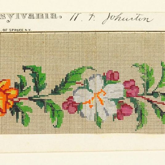 Design for Berlin Wool Work