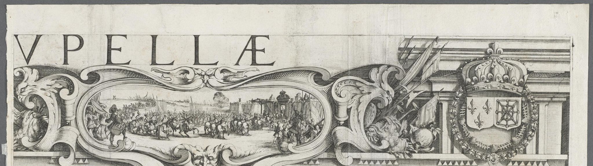 The Siege of La Rochelle: Plate 3