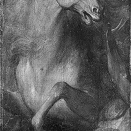 Benjamin West (fragment from a portrait)