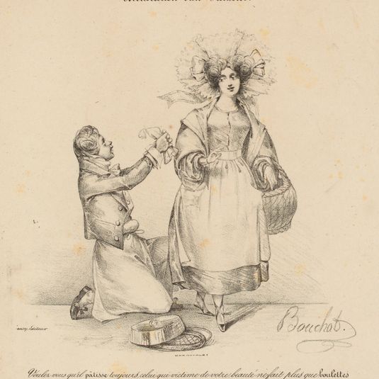 1830, Déclaration d'un Pâtissier