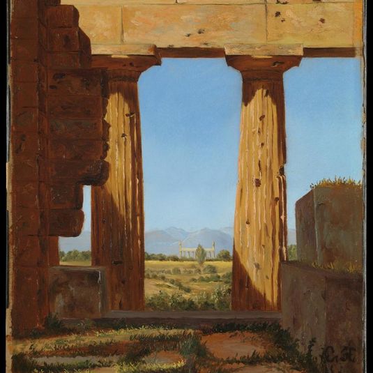 Columns of the Temple of Neptune at Paestum