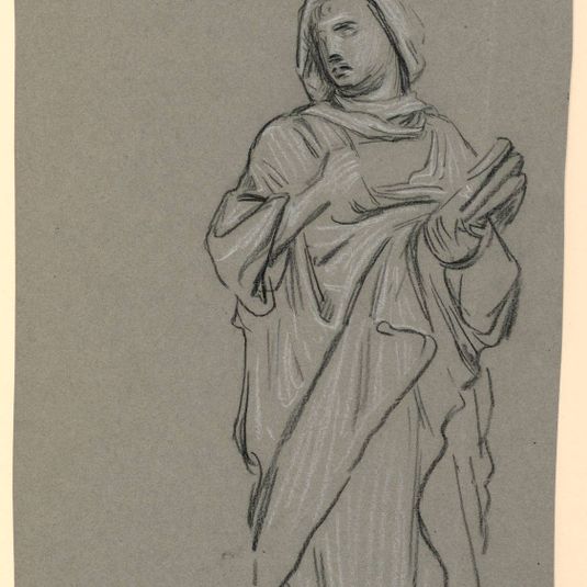 Study of a costumed figure