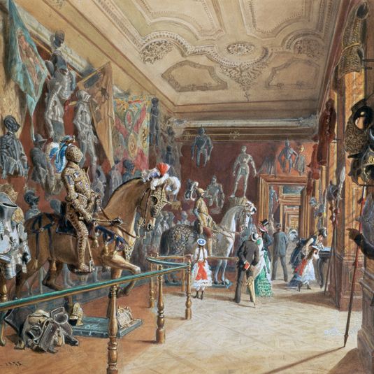 Die Rüstkammer III der Ambraser Sammlung