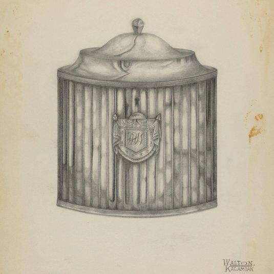 Silver Tea Caddy