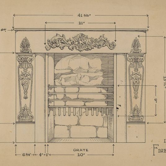 Iron Fireplace
