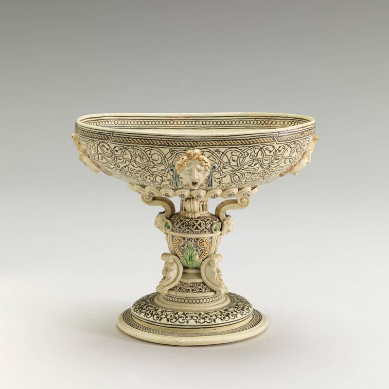 Cup on high foot with the royal arms of France crowned