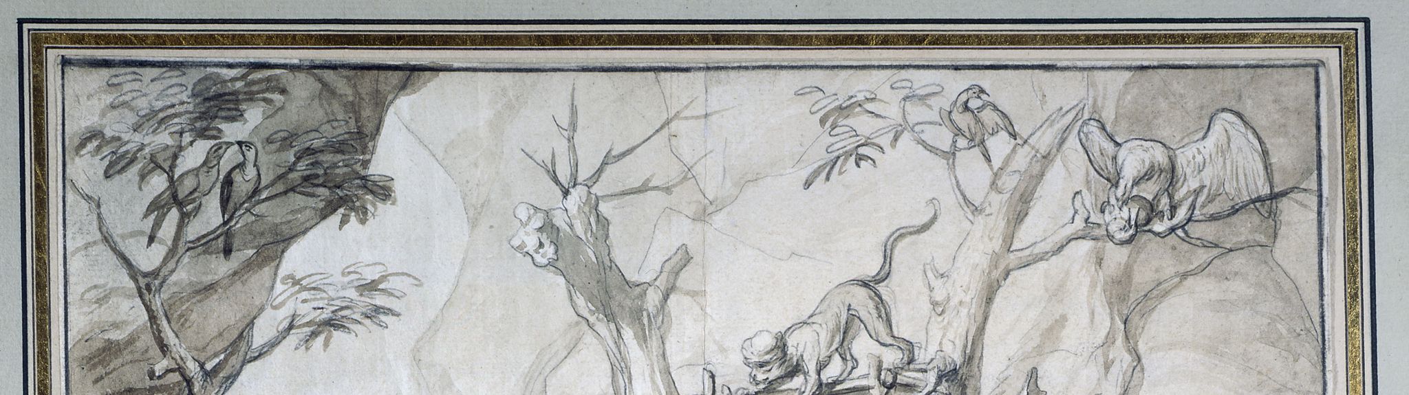 Le Renard confessant les animaux