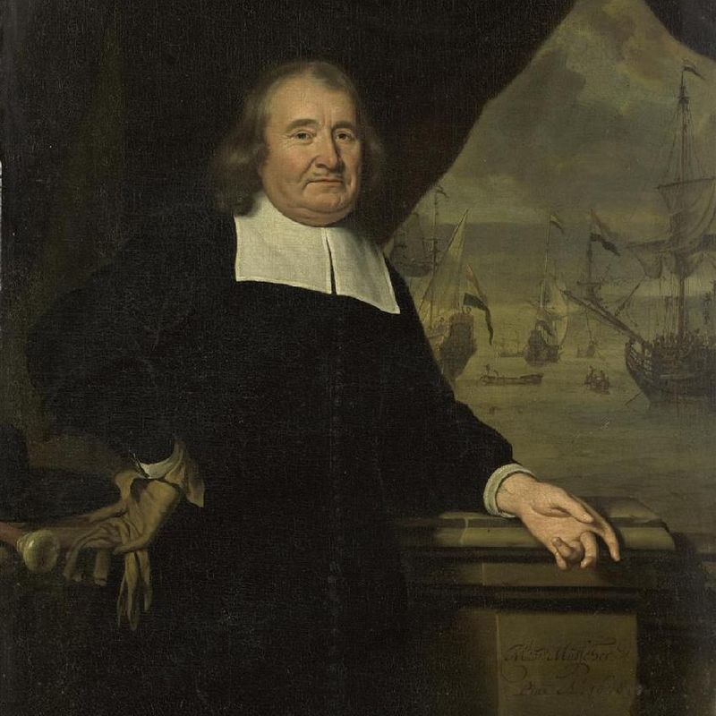 Portret Van Een Kapitein of Een Reder