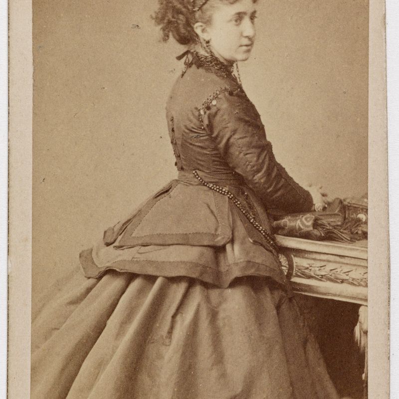 Alice Hugo l'année de son mariage avec Charles Hugo