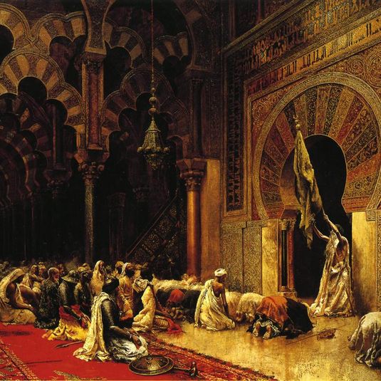Interior of the Mosque at Cordoba