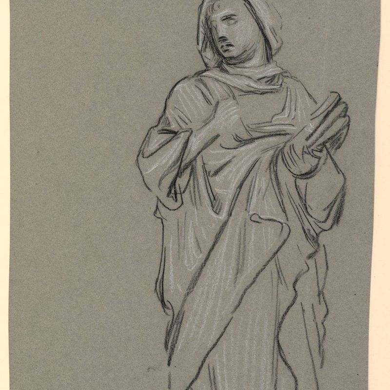 Study of a costumed figure