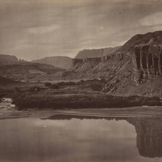 Looking Across the Colorado River to Mouth of Paria Creek