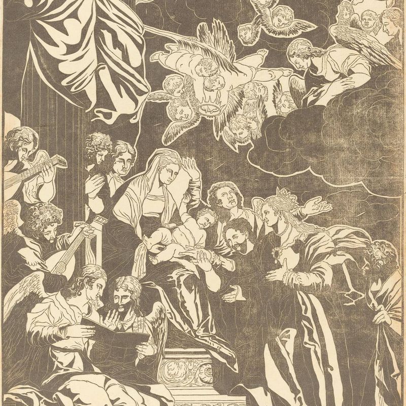 The Mystic Marriage of Saint Catherine