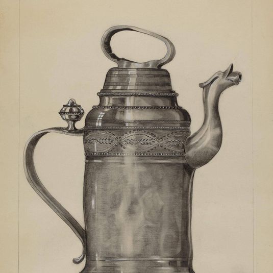 Pewter Pitcher