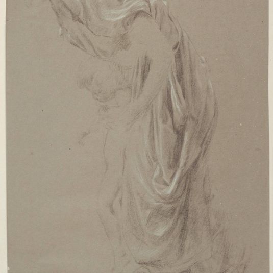 Study for a standing woman with child, “Vintage Festival,” Mendelssohn Glee Club, New York, NY