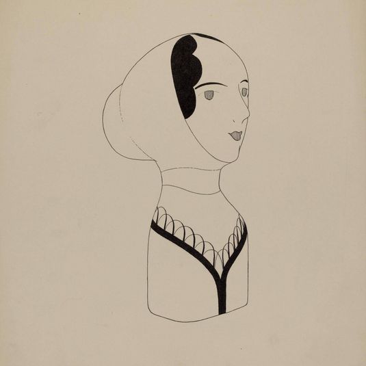 Hat Mannequin and Bonnet
