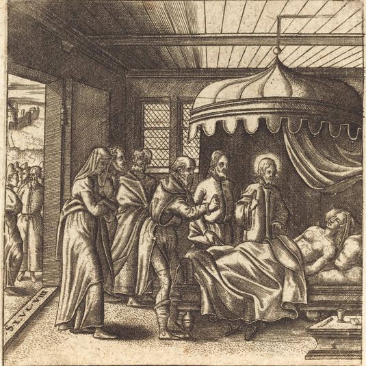 Christ Raises the Daughter of Jairus