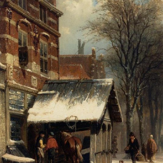 The Smithy of Culemborg in the Winter
