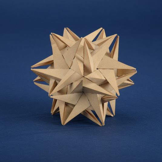 Geometric Model by A. Harry Wheeler, Fifteenth Stellation of the Icosahedron