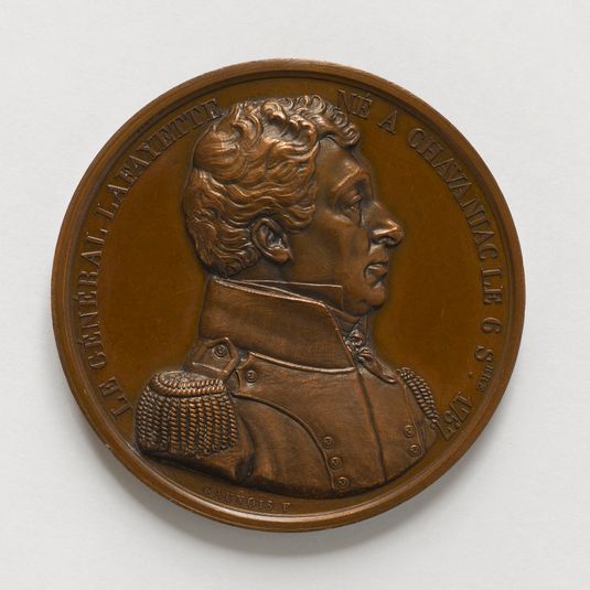 Gilbert Motier, marquis de La Fayette (1757-1834), maréchal de camp (1782), député à l'Assemblée constituante (1789-1791), commandant de la Garde nationale (1789-1791), 1830