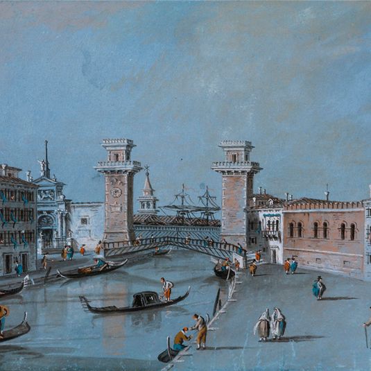 The Entrance to the Arsenal, Venice