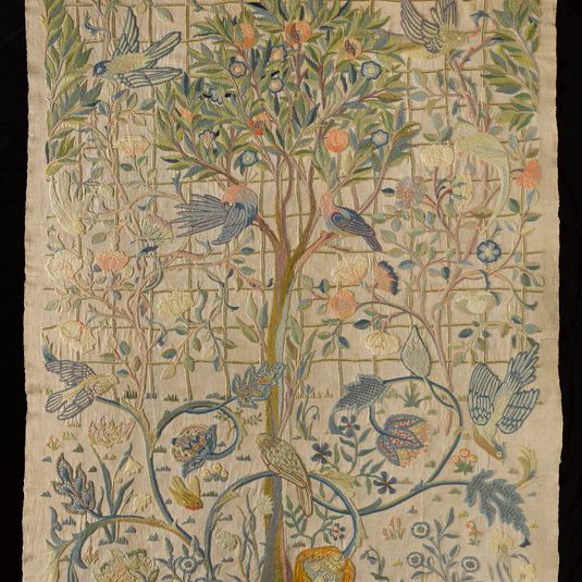 10. Embroidery, by May Morris c.1900