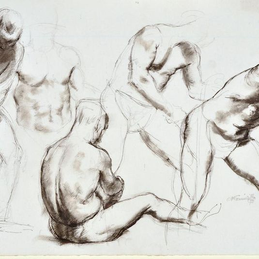Male figure study