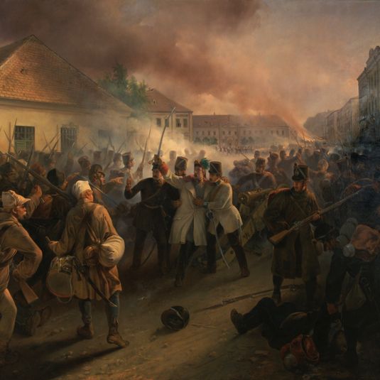 Der Heldentod General Heinrich Hentzy's von Arthurm
