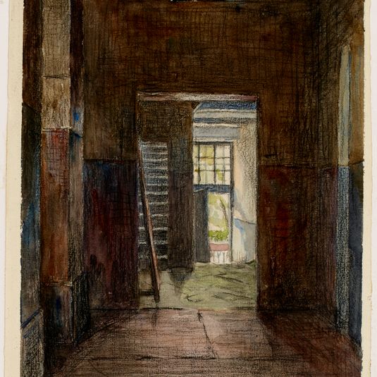 Intérieur du couvent des Carmes, rue de Vaugirard, avril 1909