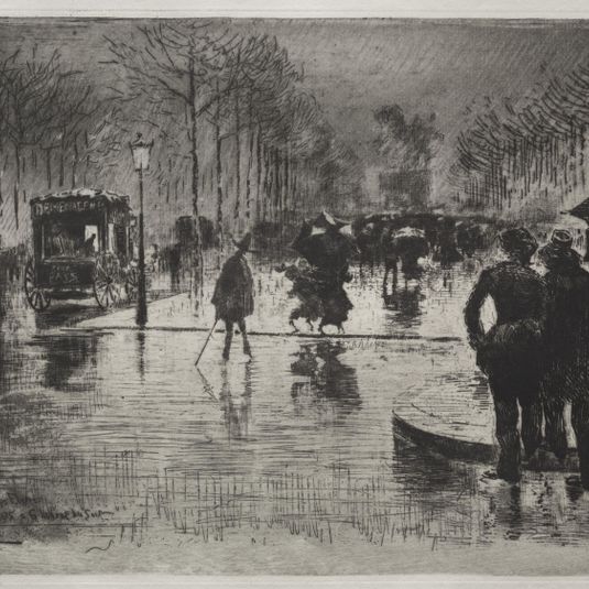 Artists Returning from the Salon