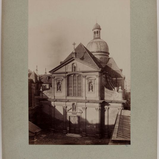 Eglise des Carmes, rue de Vaugirard, 6ème arrondissement, Paris. 1895.