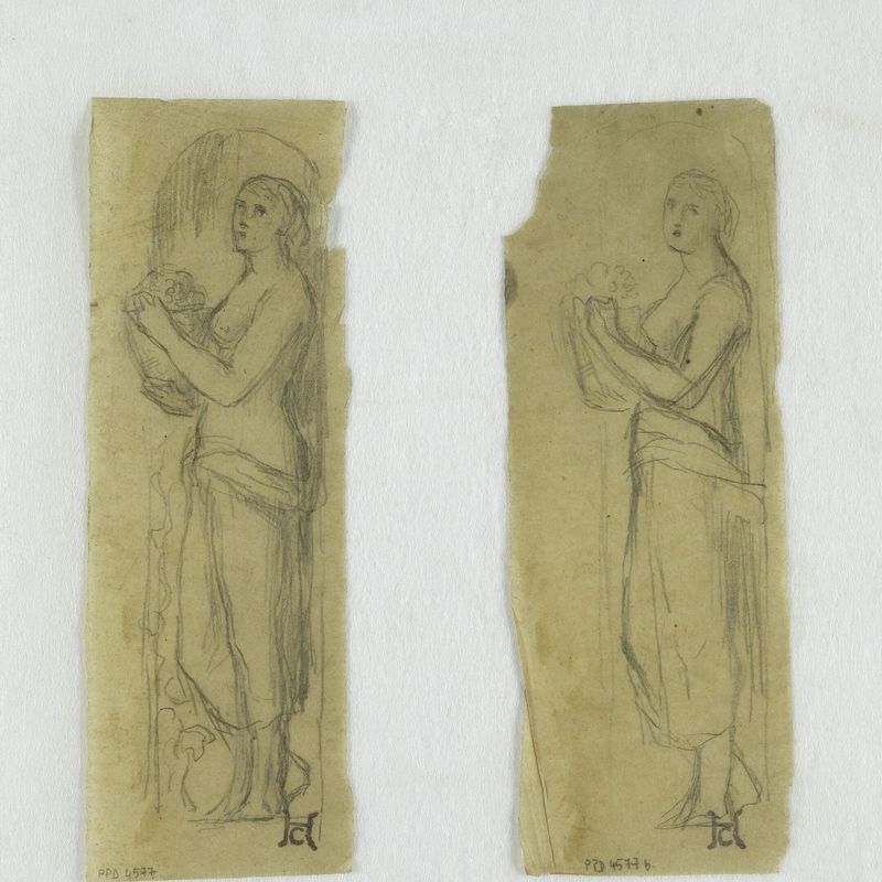 Jeune femme au panier