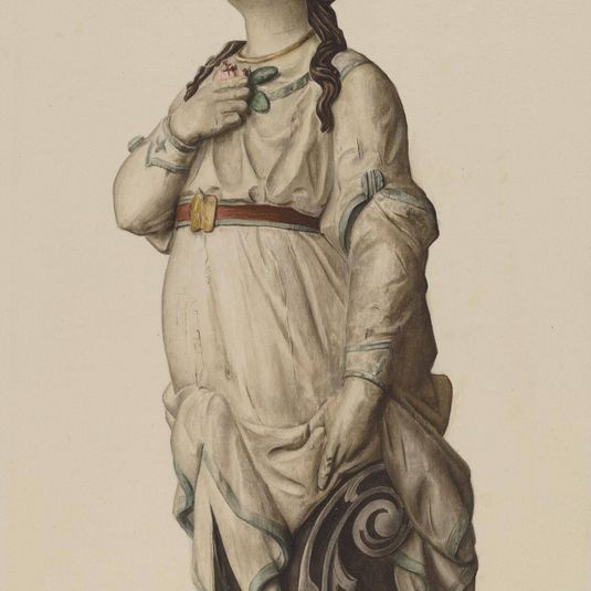 Figurehead from "Julia Lawrence"