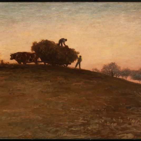 Haying by Oxen