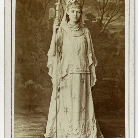 Portrait de Morini, actrice au Théâtre de la Gaîté.