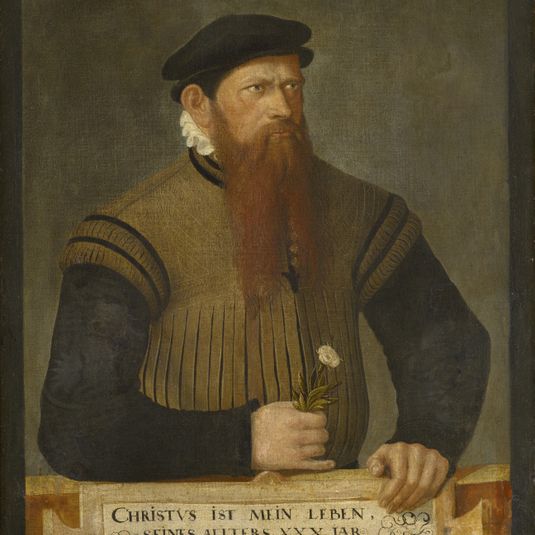 Portrait Of A Bearded Man