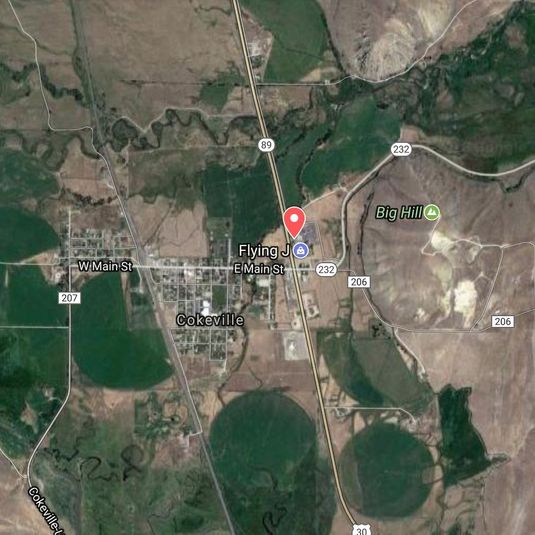 Gas Station, Wyoming