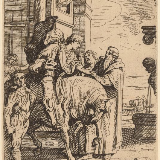 The Prodigal Son Bids Farewell to His Father