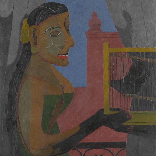 Woman with a Bird Cage
