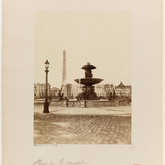 Place de la Concorde, 8ème arrondissement, Paris.