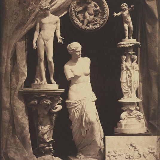 Still Life with Statuary and Drapery