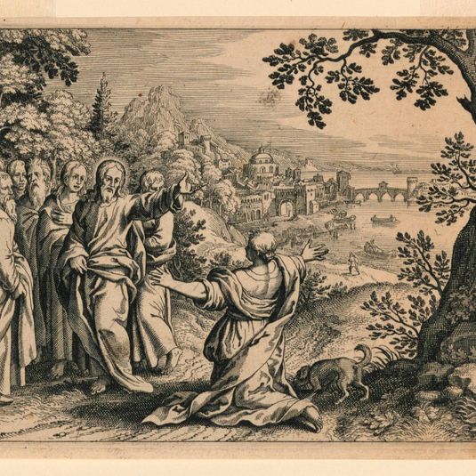 Christ Healing Daughter of Woman of Canaan