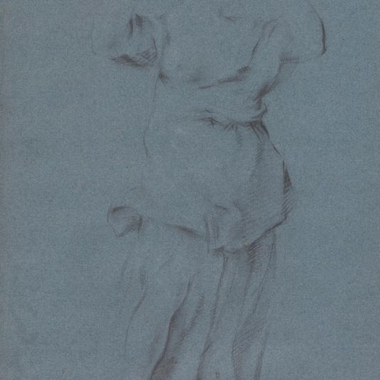 Study of a Draped Classical Torso